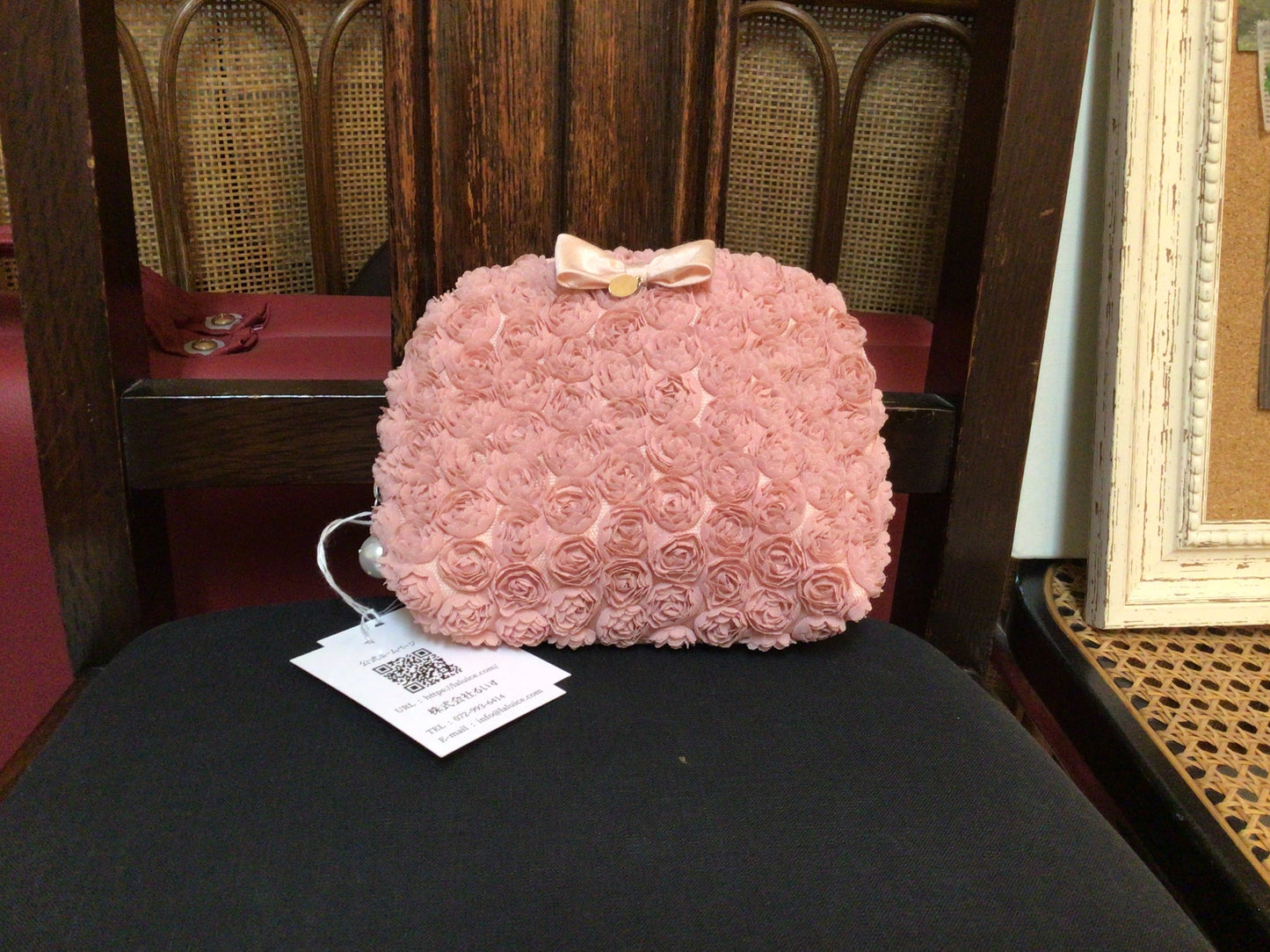 ミニローズシェルポーチ