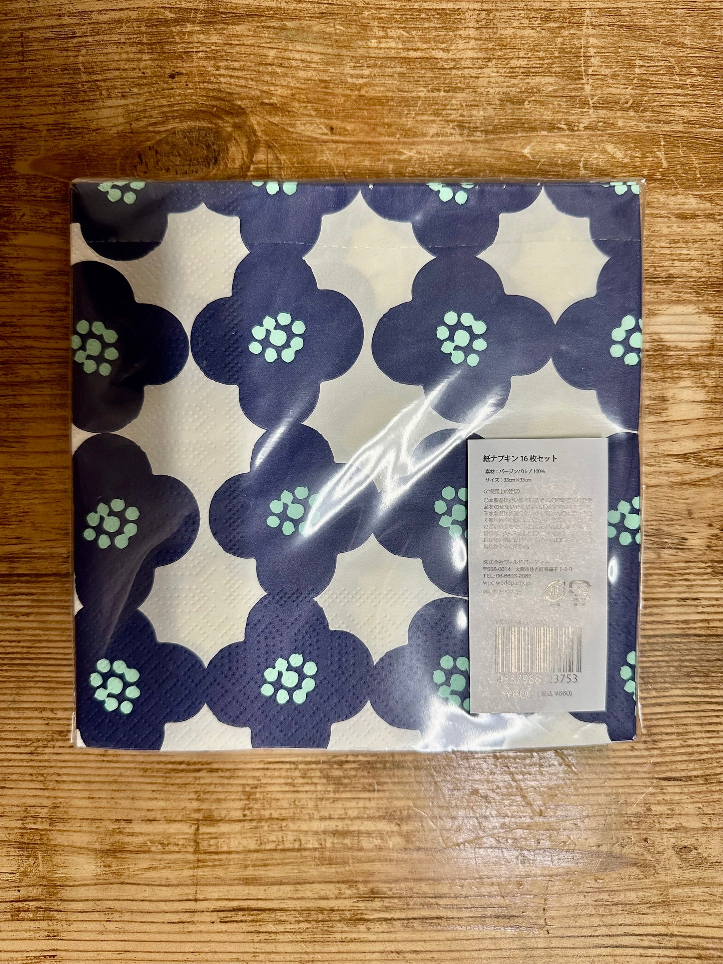 紙ナプキン16枚セット W by Wpc