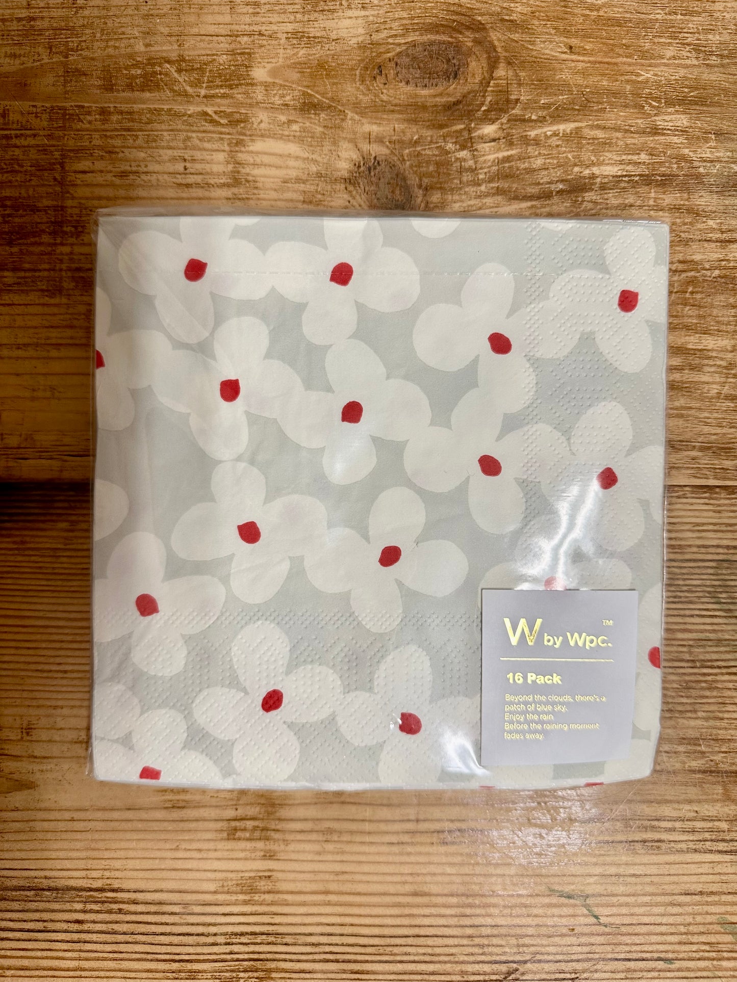 紙ナプキン16枚セット W by Wpc